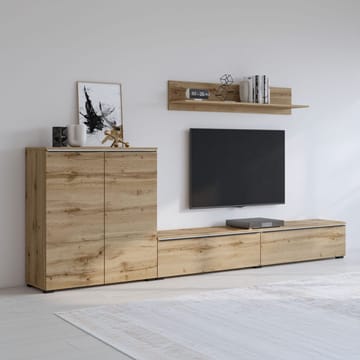 Veggseksjon Tana - Wotan eik - Oppbevaring - Oppbevaringsmøbler - Møbelsett til stue