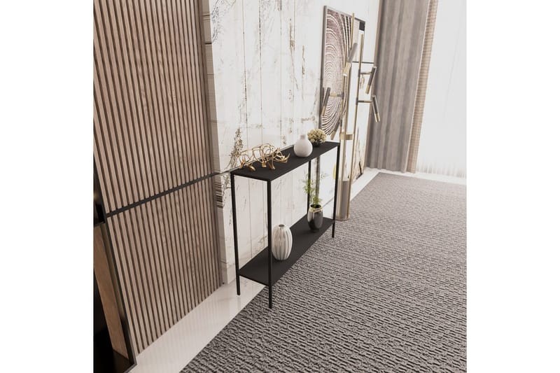 Vellavie Skänk 83x21 cm - Sort - Oppbevaring - Oppbevaringsmøbler - Sideboard & skjenk