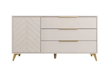 Vemdalen Kommode 154 cm - Beige - Oppbevaring - Oppbevaringsmøbler - Kommode