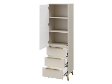 Vemdalen møbelsett til stue - TV-benk og høyskap - brun - Oppbevaring - Oppbevaringsmøbler - Møbelsett til stue