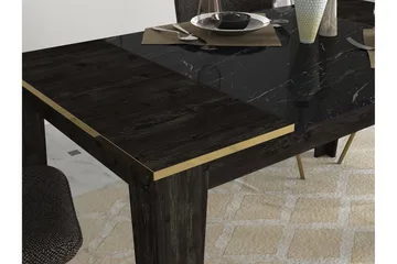 Veyron Møbelsett for Stue - Svart/Gull - Oppbevaring - Oppbevaringsmøbler - Møbelsett til stue