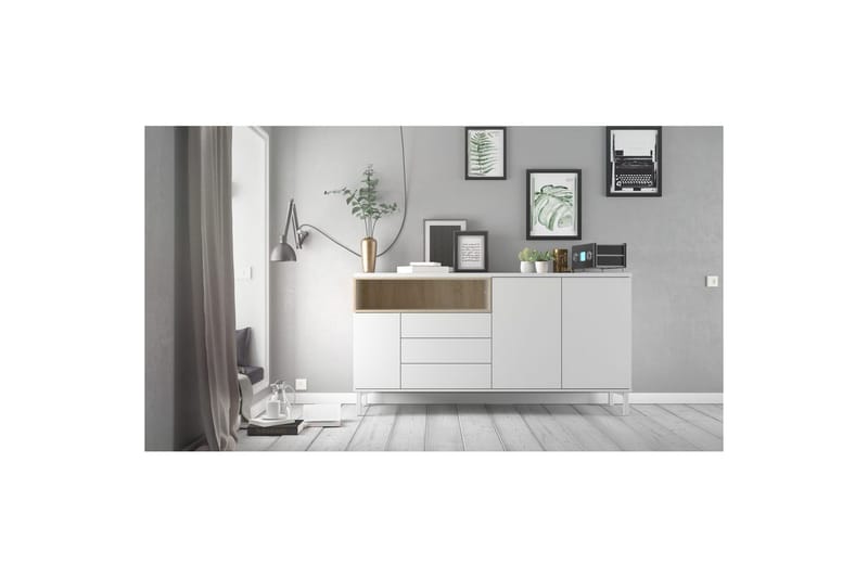 Virender Skjenk 175,7x48,25 cm - Natur - Oppbevaring - Oppbevaringsmøbler - Sideboard & skjenk