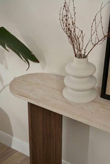 Yeno Skjenk 150x75x35 cm - Travertin, Venezia valnøtt - Oppbevaring - Oppbevaringsmøbler - Sideboard & skjenk