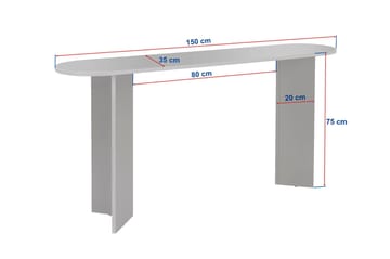 Yeno Skjenk 150x75x35 cm - Travertin, Venezia valnøtt - Oppbevaring - Oppbevaringsmøbler - Sideboard & skjenk