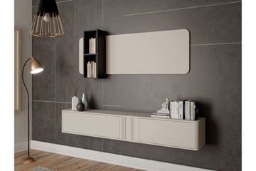 Zalricus Møbelsett for Stue - Beige - Oppbevaring - Oppbevaringsmøbler - Møbelsett til stue