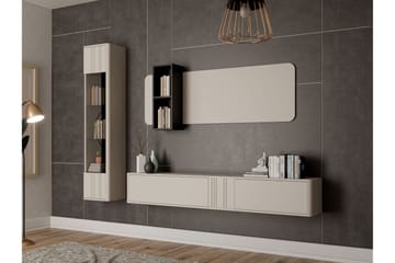 Zalricus Møbelsett for Stue - Beige - Oppbevaring - Oppbevaringsmøbler - Møbelsett til stue