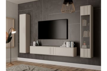 Zalricus Møbelsett for Stue - Beige - Oppbevaring - Oppbevaringsmøbler - Møbelsett til stue