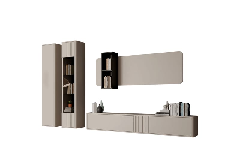 Zalricus Møbelsett for Stue, Beige