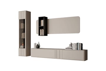 Zalricus Møbelsett for Stue - Beige - Oppbevaring - Oppbevaringsmøbler - Møbelsett til stue