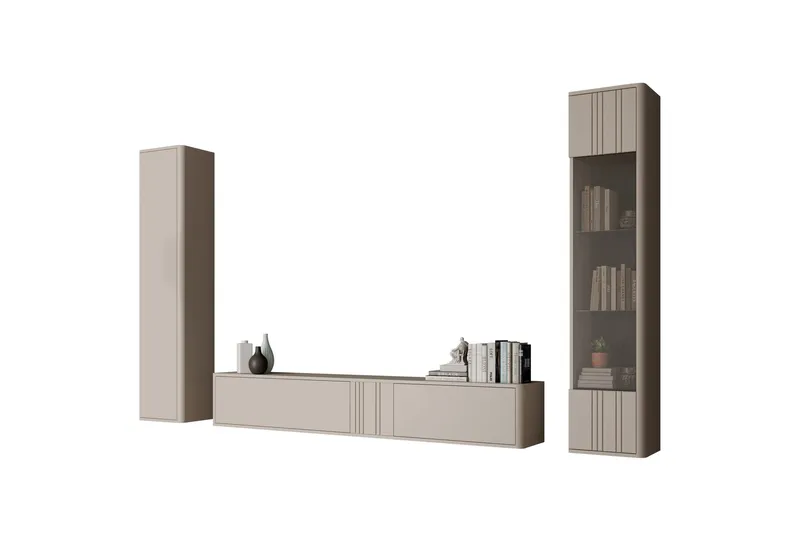 Zalricus Møbelsett for Stue, Beige