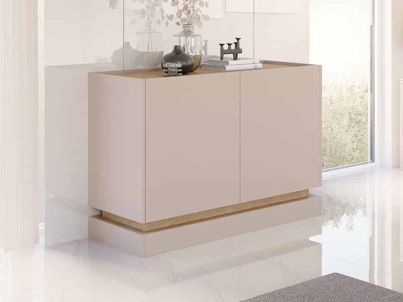 Zelric Skjenk 120x37 cm - Beige - Oppbevaring - Oppbevaringsmøbler - Sideboard & skjenk