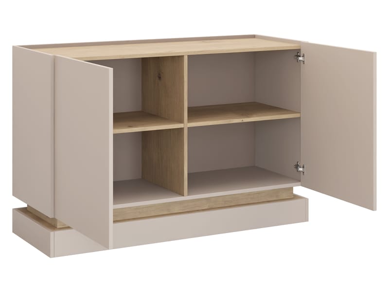 Zelric Skjenk 120x37 cm - Beige - Oppbevaring - Oppbevaringsmøbler - Sideboard & skjenk
