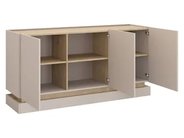 Zelric Skjenk 160x37 cm - Beige - Oppbevaring - Oppbevaringsmøbler - Sideboard & skjenk