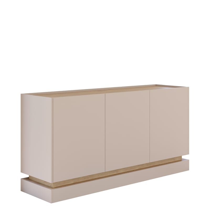 Zelric Skjenk 160x37 cm - Beige - Oppbevaring - Oppbevaringsmøbler - Sideboard & skjenk