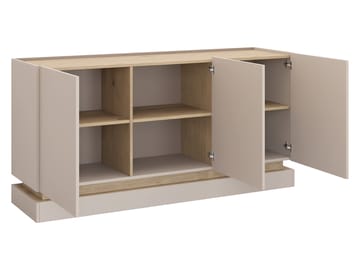 Zelric Skjenk 160x37 cm - Svart - Oppbevaring - Oppbevaringsmøbler - Sideboard & skjenk