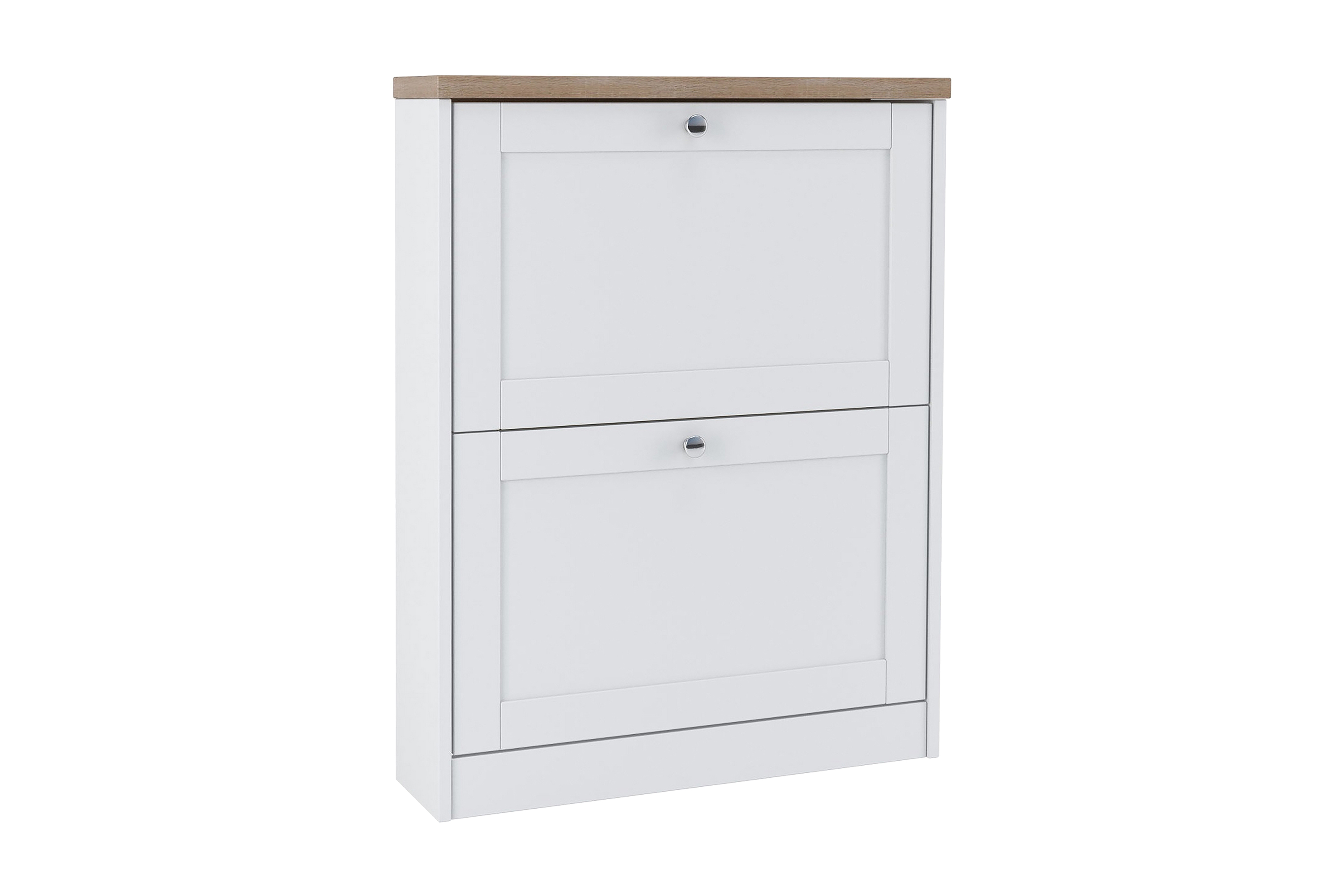 Loft24 Naveen Skoboks 70x90 cm - Hvit|Brun