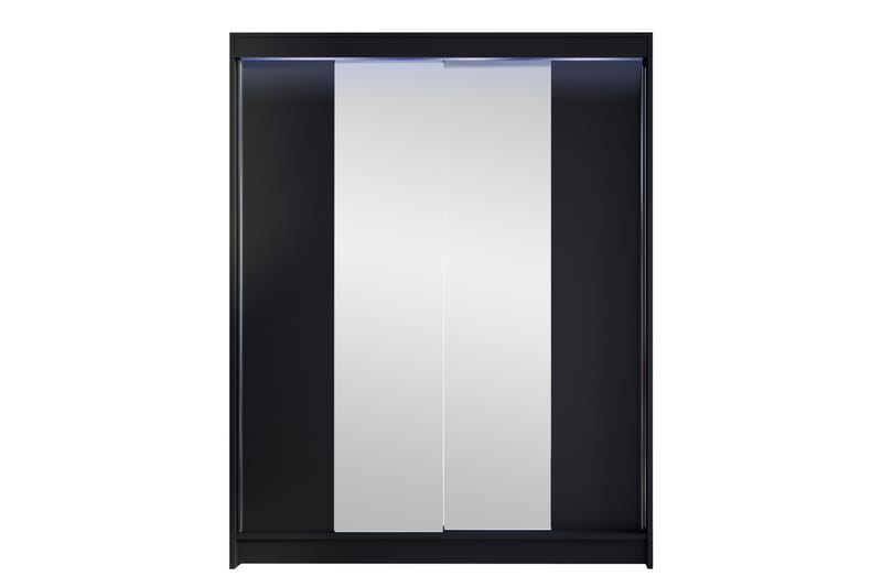 Pickering Garderobe Med Speil 150x200 cm - Brun - Oppbevaring - Garderober & garderobesystem