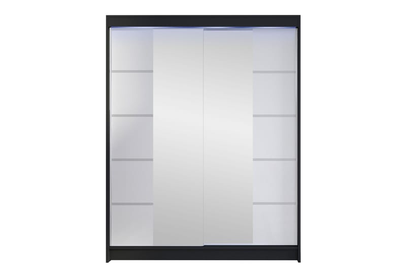 Pickering Garderobe Med Speil 150x200 cm - Brun - Oppbevaring - Garderober & garderobesystem