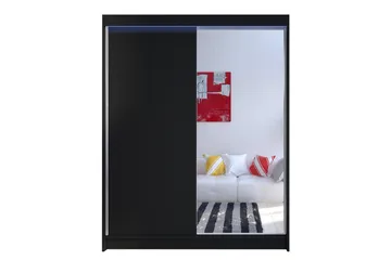 Pickering Garderobe med Speil 150x200 cm LED-belysning