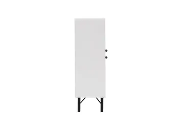 Terrazzo Highboard 95x111 cm Hvit - Hanah Home - Oppbevaring - Skap - Oppbevaringsskap