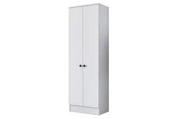 Hooda Highboard 59,8x182,8 cm Hvit - Hanah Home - Oppbevaring - Skap - Oppbevaringsskap
