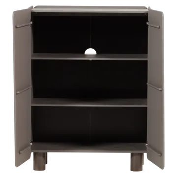 2-dørs skap Root 100 cm - Trøffelbrun - Oppbevaring - Skap - Oppbevaringsskap