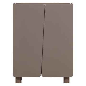 2-dørs skap Root 100 cm - Trøffelbrun - Oppbevaring - Skap - Oppbevaringsskap