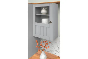 Alby Overskap 50x29 cm - Grå - Oppbevaring - Skap - Oppbevaringsskap