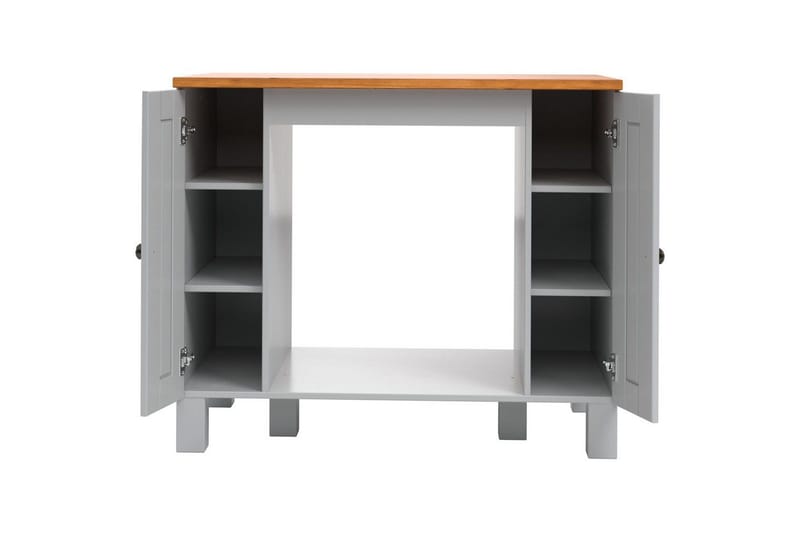 Alby Underskap 100 cm - Grå - Oppbevaring - Skap - Oppbevaringsskap