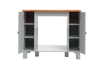 Alby Underskap 100 cm - Grå - Oppbevaring - Skap - Oppbevaringsskap