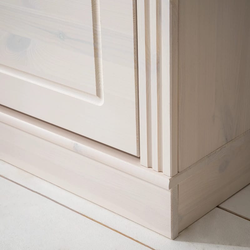 Anita Skostativ 80x105 cm - Hvit/Honning - Oppbevaring - Skap - Oppbevaringsskap