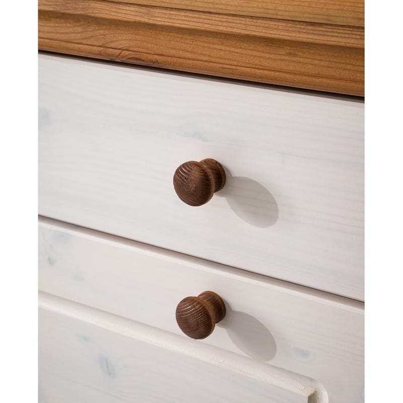 Anita Skostativ 80x105 cm - Hvit/Honning - Oppbevaring - Skap - Oppbevaringsskap