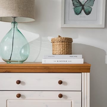 Anita Skostativ 80x105 cm - Hvit/Honning - Oppbevaring - Skap - Oppbevaringsskap