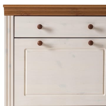 Anita Skostativ 80x105 cm - Hvit/Honning - Oppbevaring - Skap - Oppbevaringsskap