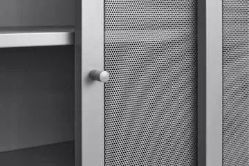 Annabel Highboard - Lysegrå - Oppbevaring - Skap - Oppbevaringsskap