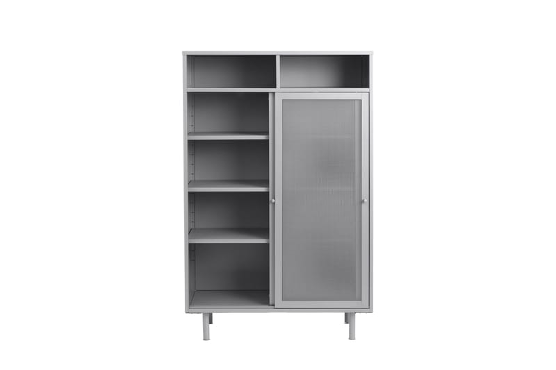 Annabel Highboard - Lysegrå - Oppbevaring - Skap - Oppbevaringsskap