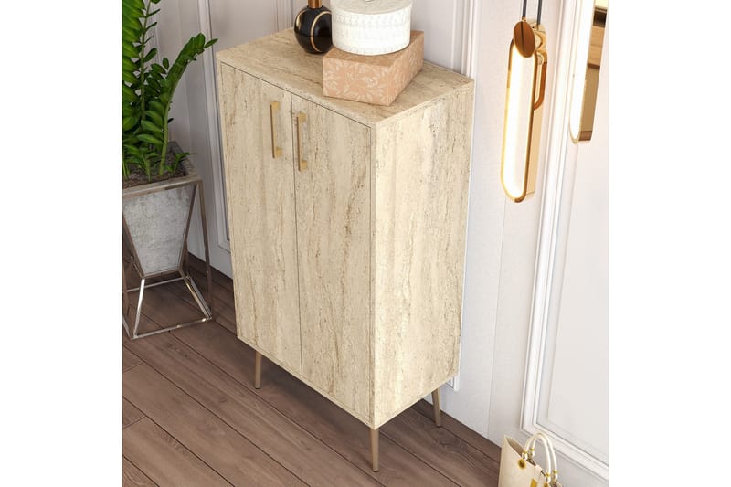 Babice Skoskap 60 cm - Beige - Oppbevaring - Skap - Oppbevaringsskap