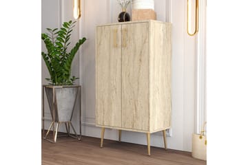 Babice Skoskap 60 cm - Beige - Oppbevaring - Skap - Oppbevaringsskap