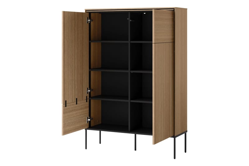 Basici Highboard - Brun - Oppbevaring - Skap - Oppbevaringsskap