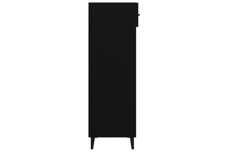 beBasic Skoskap svart 60x35x105 cm konstruert tre - Svart - Entreoppbevaring - Skoskap - Oppbevaringsskap