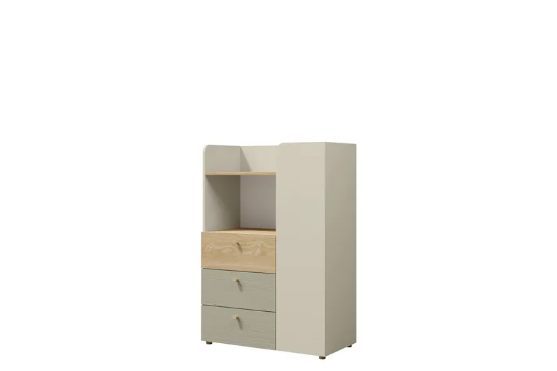 Buhan Høyskap, Beige / Brun