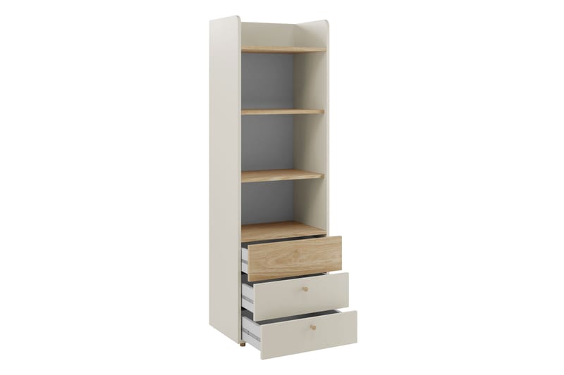 Buhan Høyskap - Beige / Brun - Oppbevaring - Skap - Oppbevaringsskap