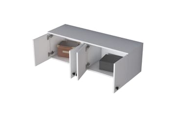 Calros Hörnskåp - Hvit - Oppbevaring - Skap - Hjørneskap