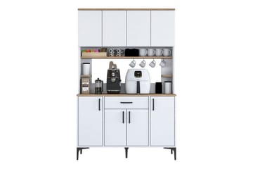 Cerreta Høyskap 184,2 cm - Hvit - Oppbevaring - Skap - Oppbevaringsskap