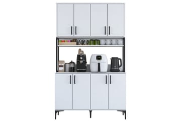 Cerreta Høyskap 198,6 cm - Hvit - Oppbevaring - Skap - Oppbevaringsskap