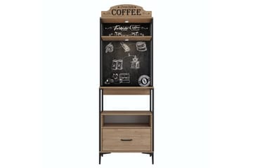 Cerreta Høyskap 206,8 cm - Brun - Oppbevaring - Skap - Oppbevaringsskap