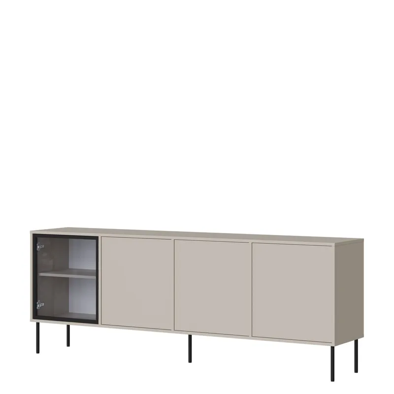 Claven skjenk 200 cm, beige