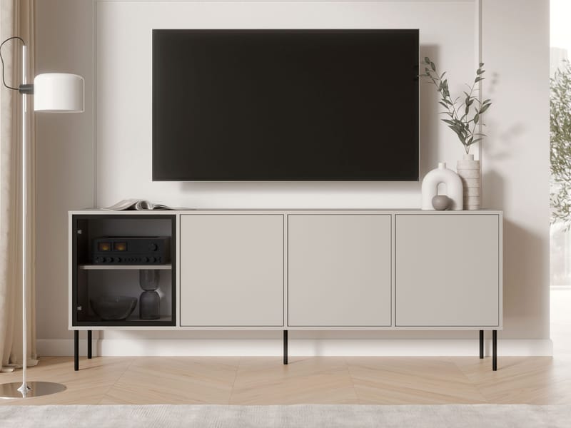 Claven skjenk 200 cm - beige - Oppbevaring - Oppbevaringsmøbler - Sideboard & skjenk