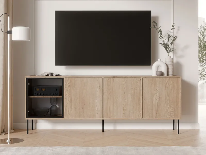 Claven skjenk 200 cm - brun - Oppbevaring - Oppbevaringsmøbler - Sideboard & skjenk