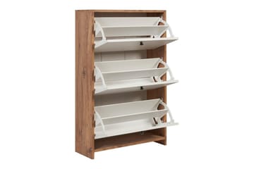 Comfortale Skoskap 26 cm - Hvit/Mintgrønn/Lysfarget tre - Oppbevaring - Skap - Oppbevaringsskap